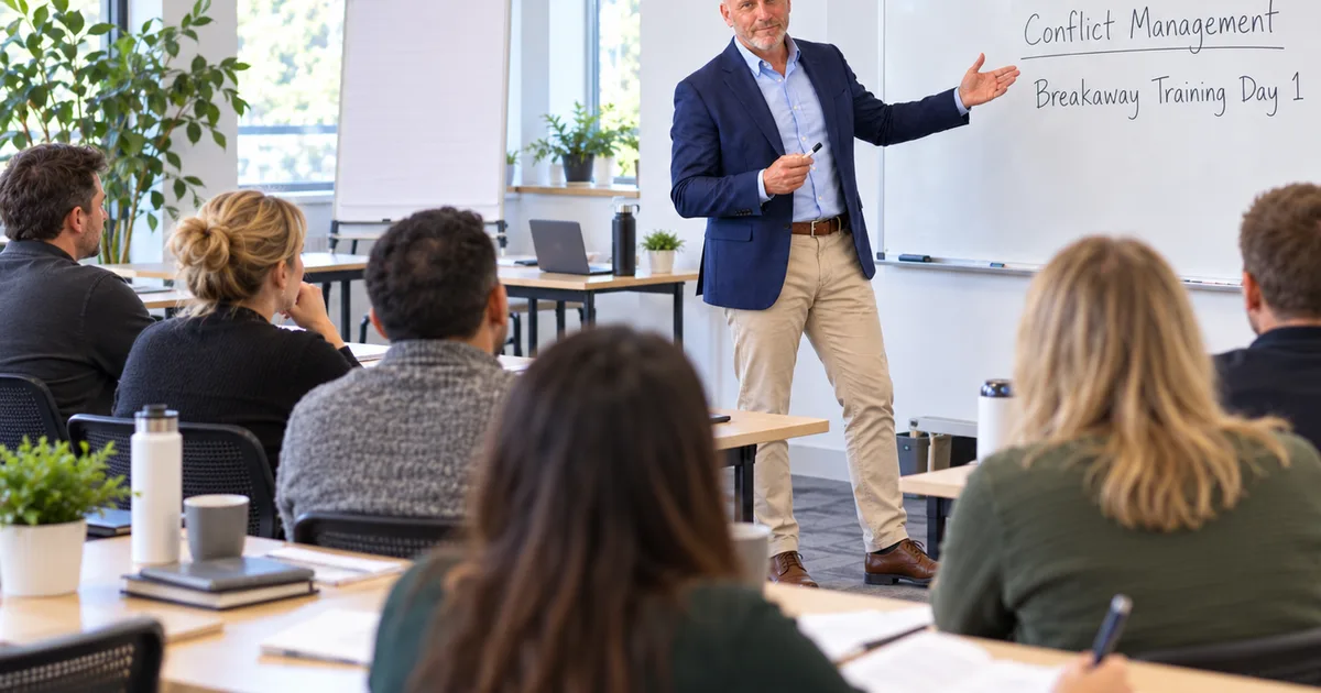 PMVA, Conflict Management and Breakaway Training: Protecting the People Who Care for Others