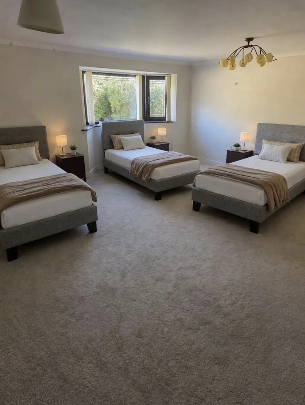 Shared bedroom at The Team House